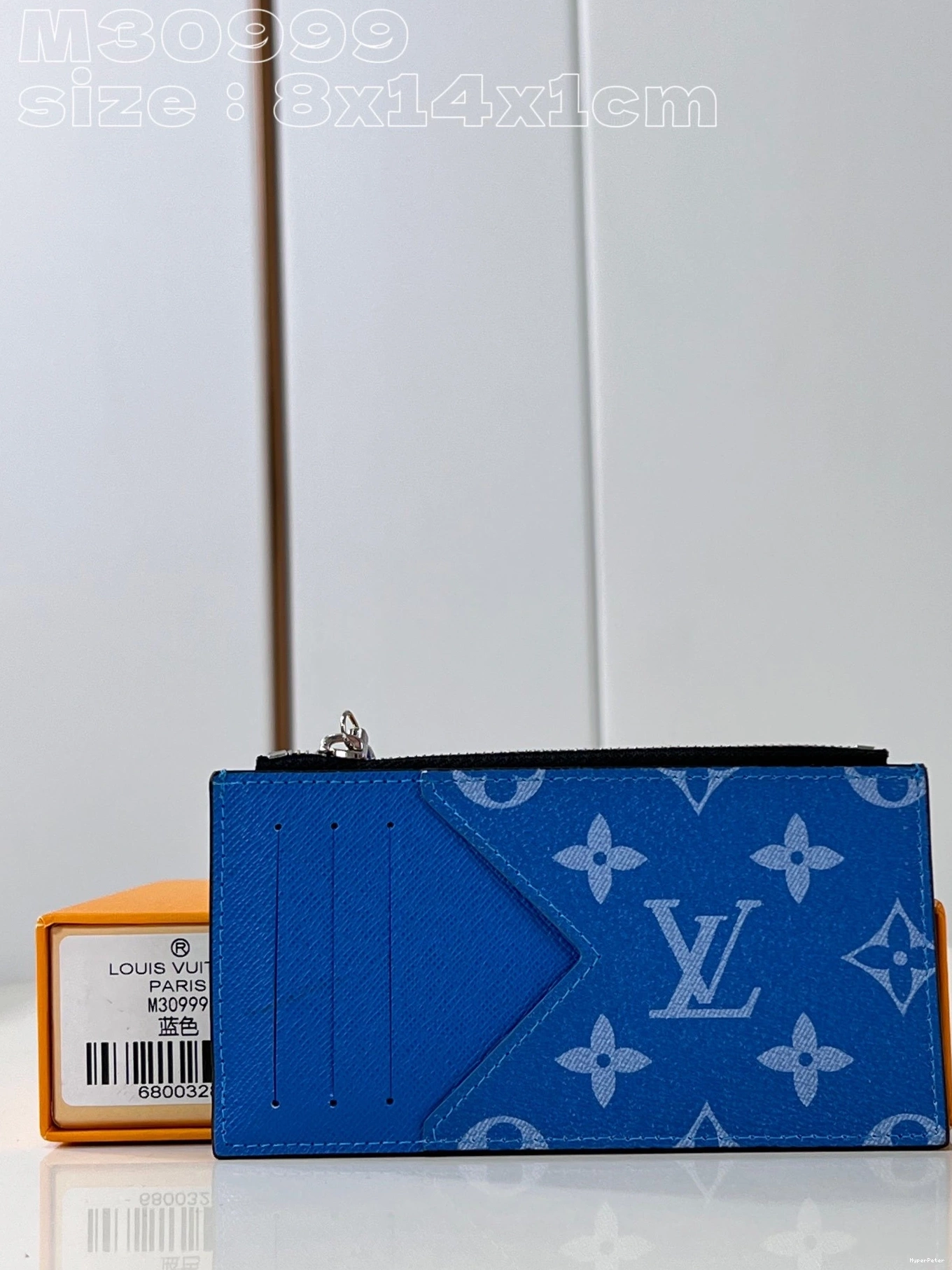 VUITTON LOUIS CARD HOLDER-8*14.5*1CM COIN 0719
